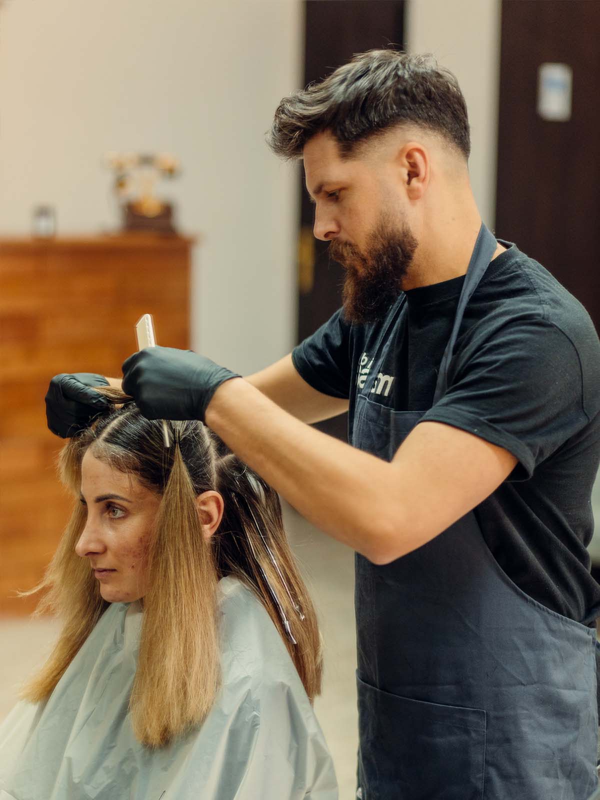 Vopsit profesional par Cluj - The Colorist